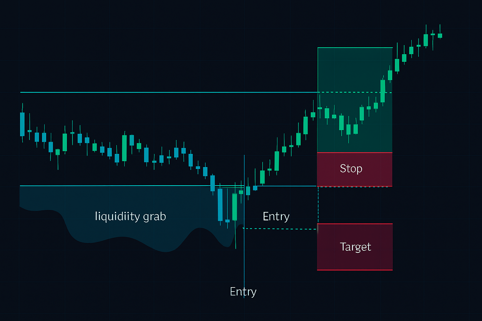 Complete Asian session trade setup with risk management