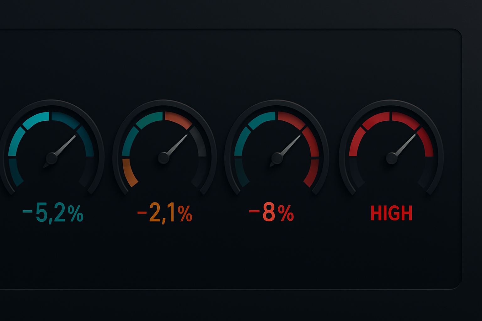 Currency devaluation dashboard: When 3 of 4 indicators flash red, position for devaluation