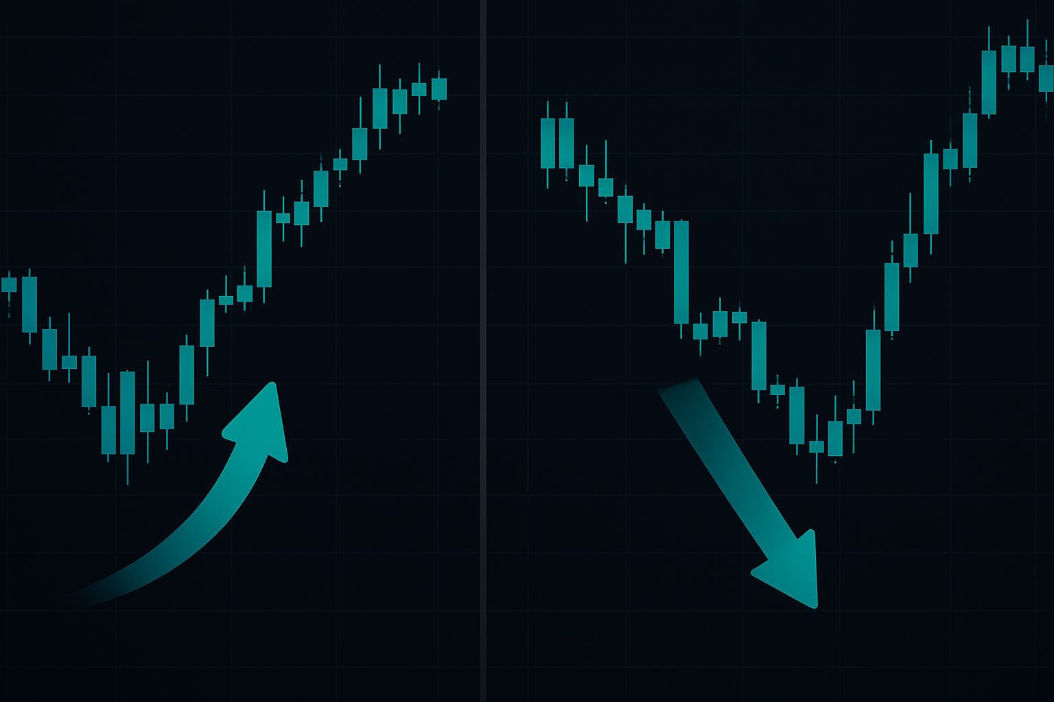 Normal gap fills vs fear market backward fills
