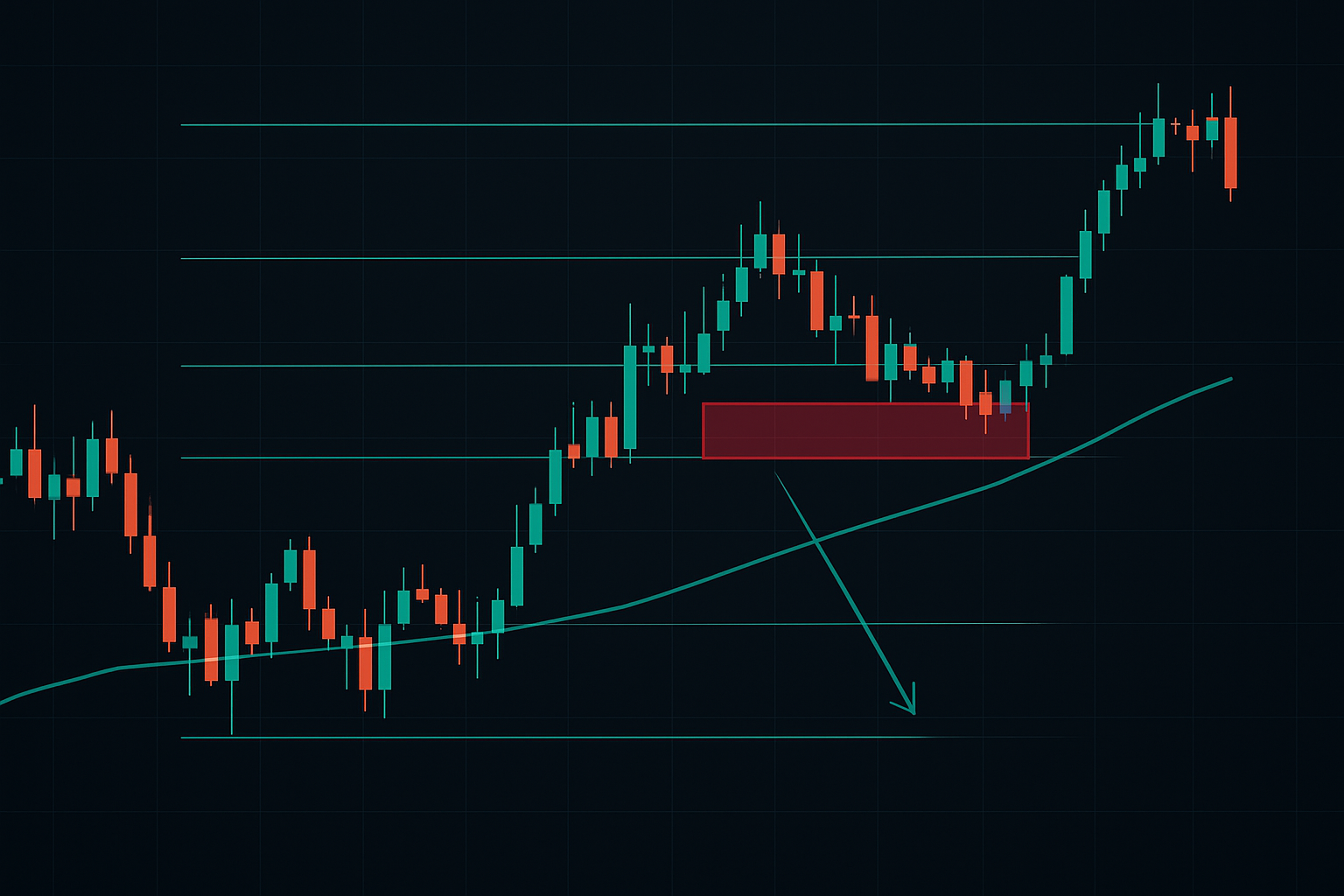 Carta analisis dagangan