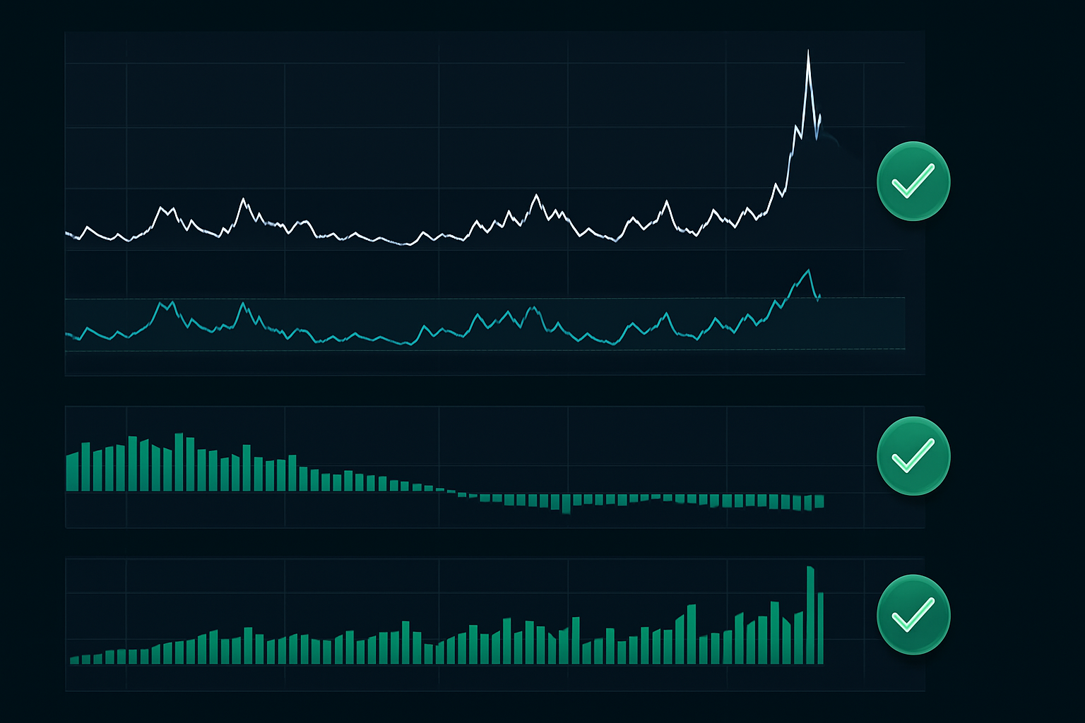 Bảng điều khiển đảo chiều biến động ba tín hiệu: tất cả tín hiệu phải đồng bộ
