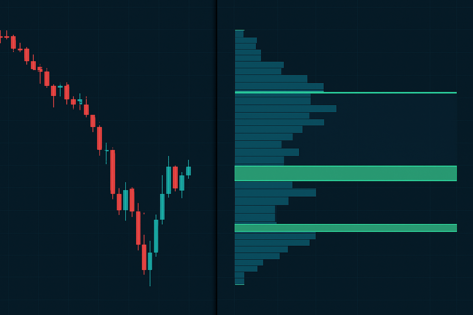 ES futures liquidity vacuum setup during March 2020 circuit breaker